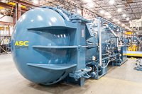 The Econoclave is an energy efficient composites bonding autoclave