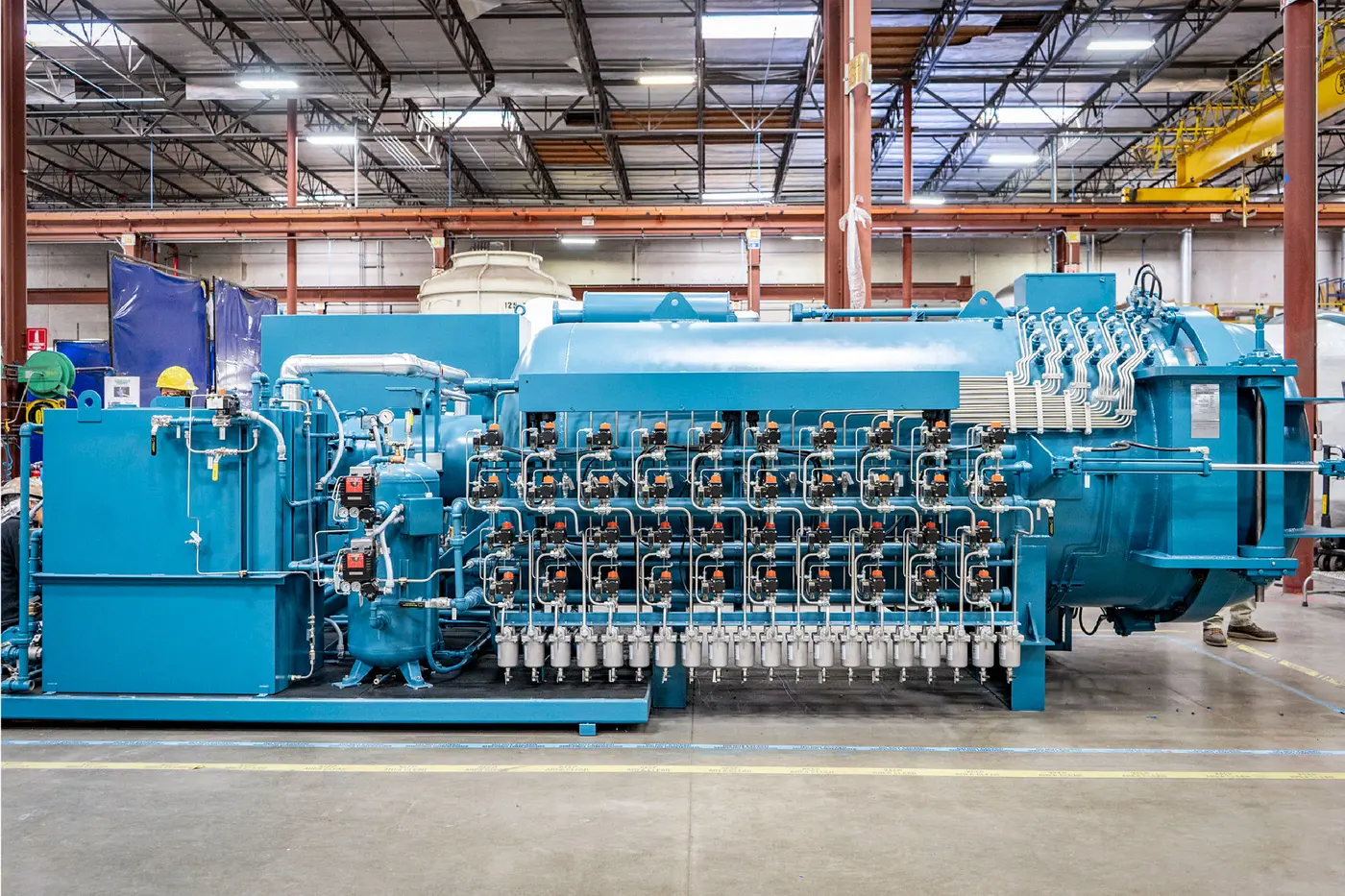 An ASC Econoclave autoclave on the Valencia shop floor