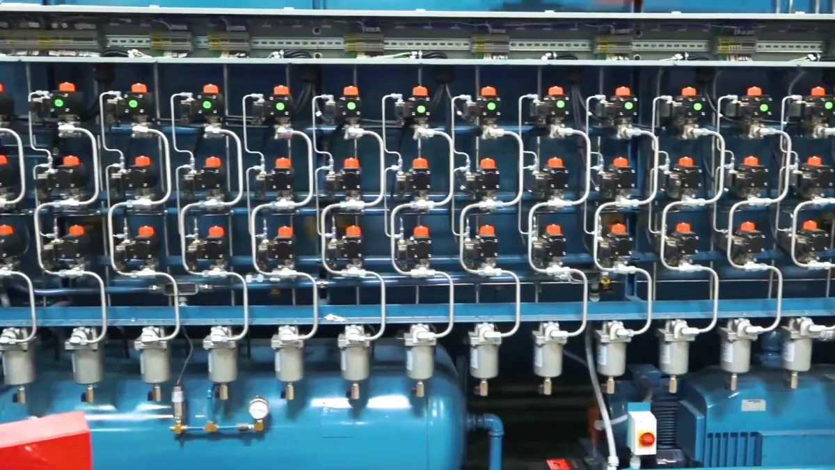 An ASC valve and vacuum manifold assembly