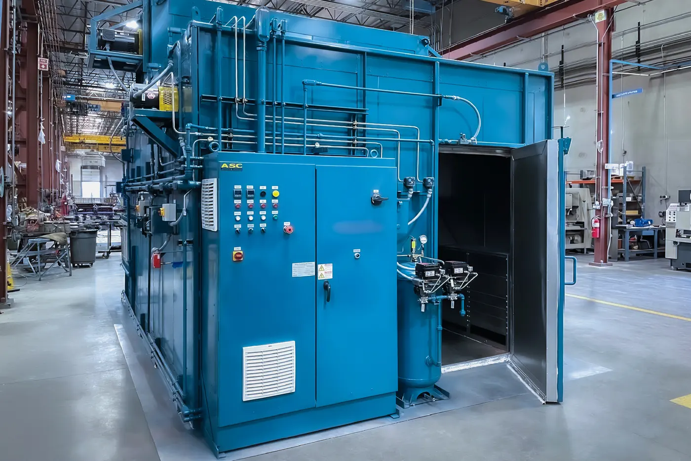 A large ASC composite curing oven