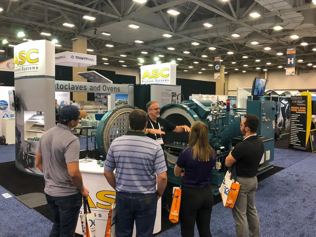 ASC exhibited at CAMX 2021
