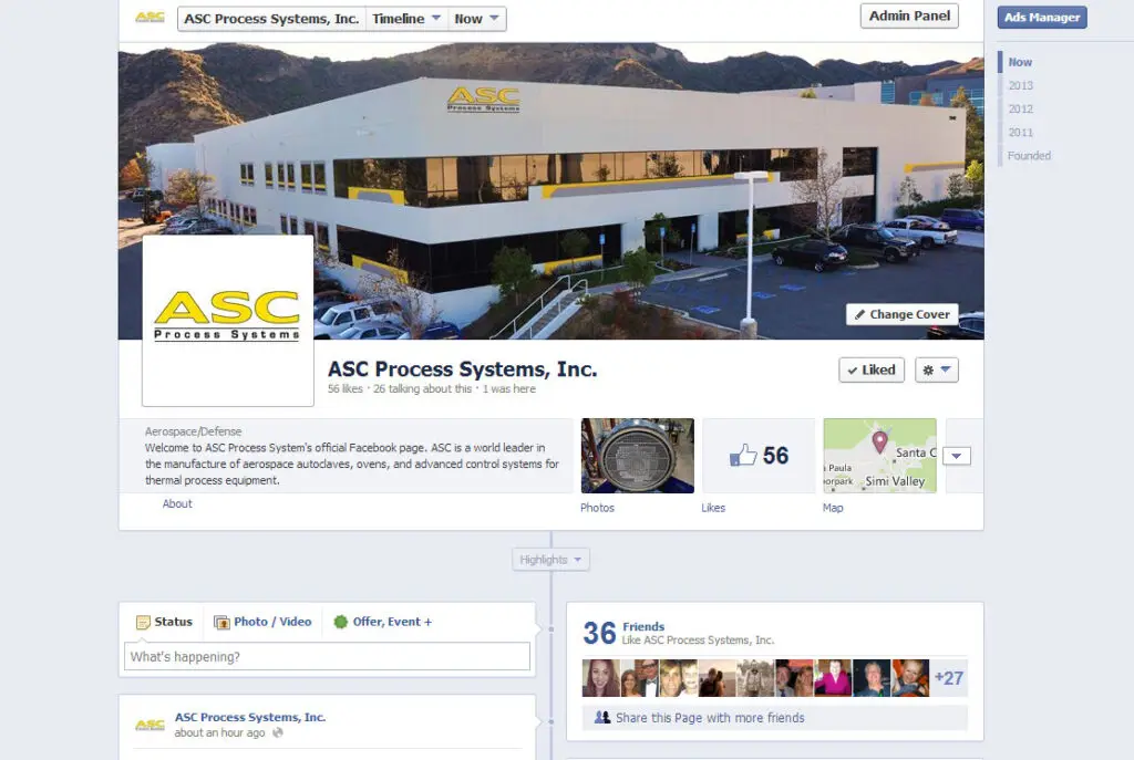 ASC launches our Facebook page