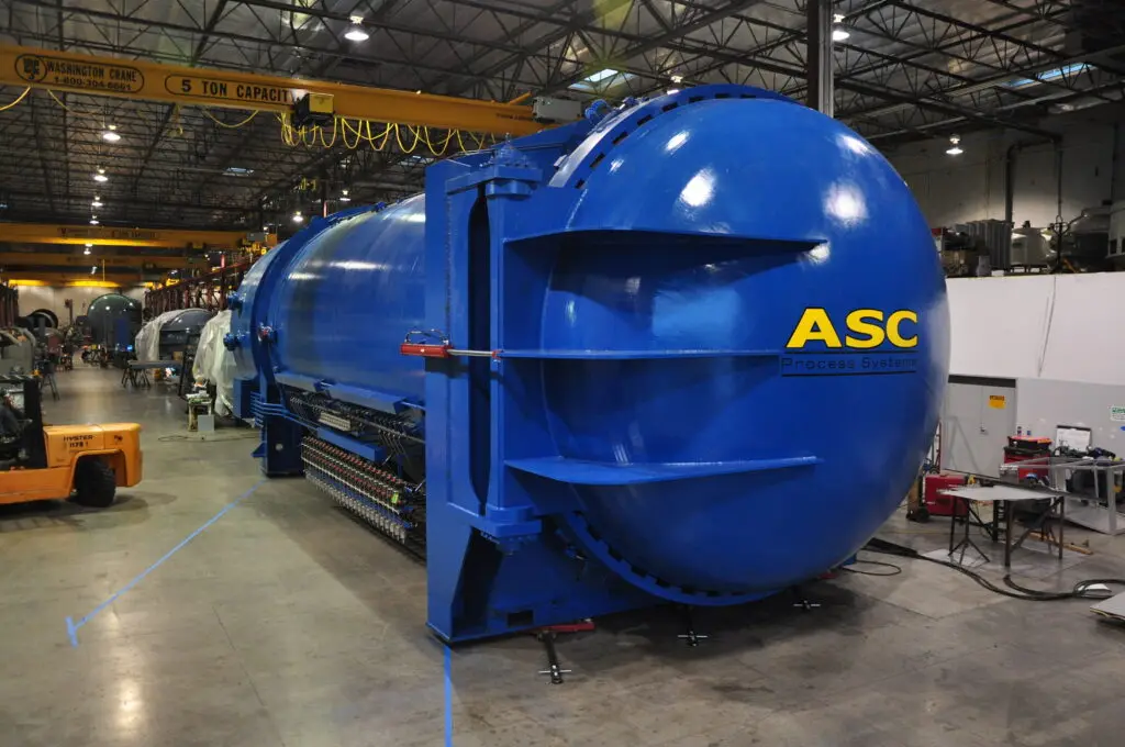 ATK receives its EC15x40 autoclave
